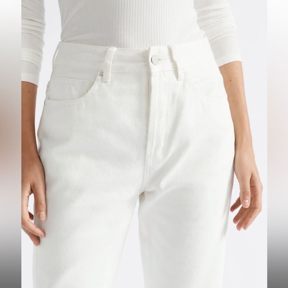 SEED white jeans // size 10 - Picture 4 of 5